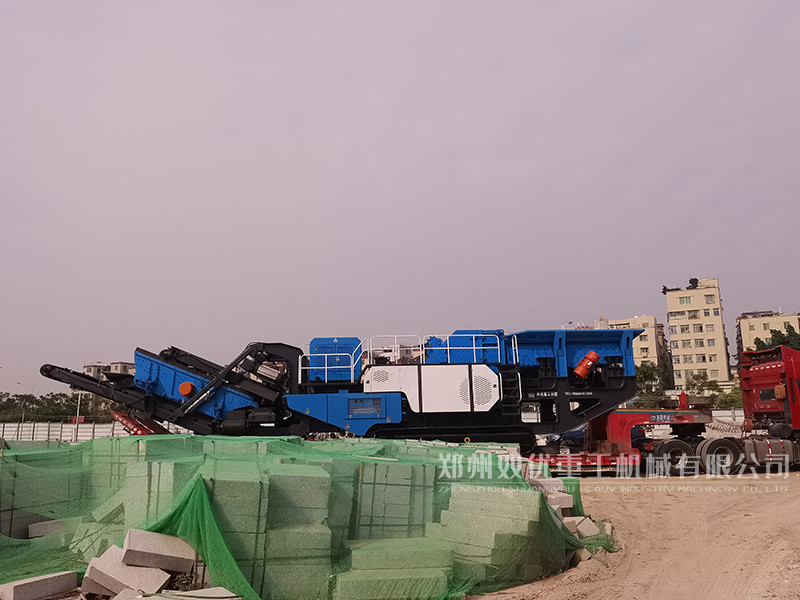 郑州花岗岩石子加工配置清单 时产300吨 移动碎石机